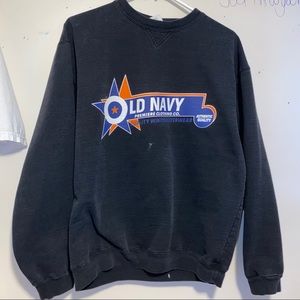Old Navy VTG Crewneck Vintage 90Y2K Sweater Medium